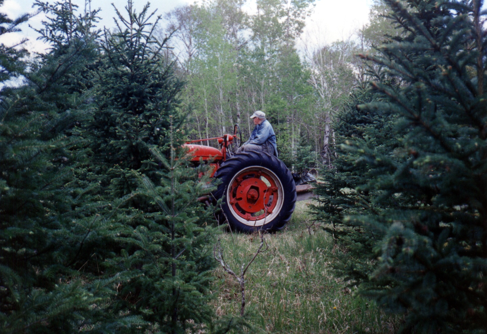 Kully tractor, May 1990